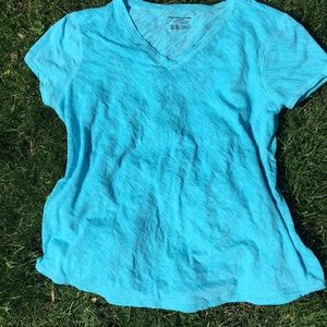 Blue DryTEK tee size xl